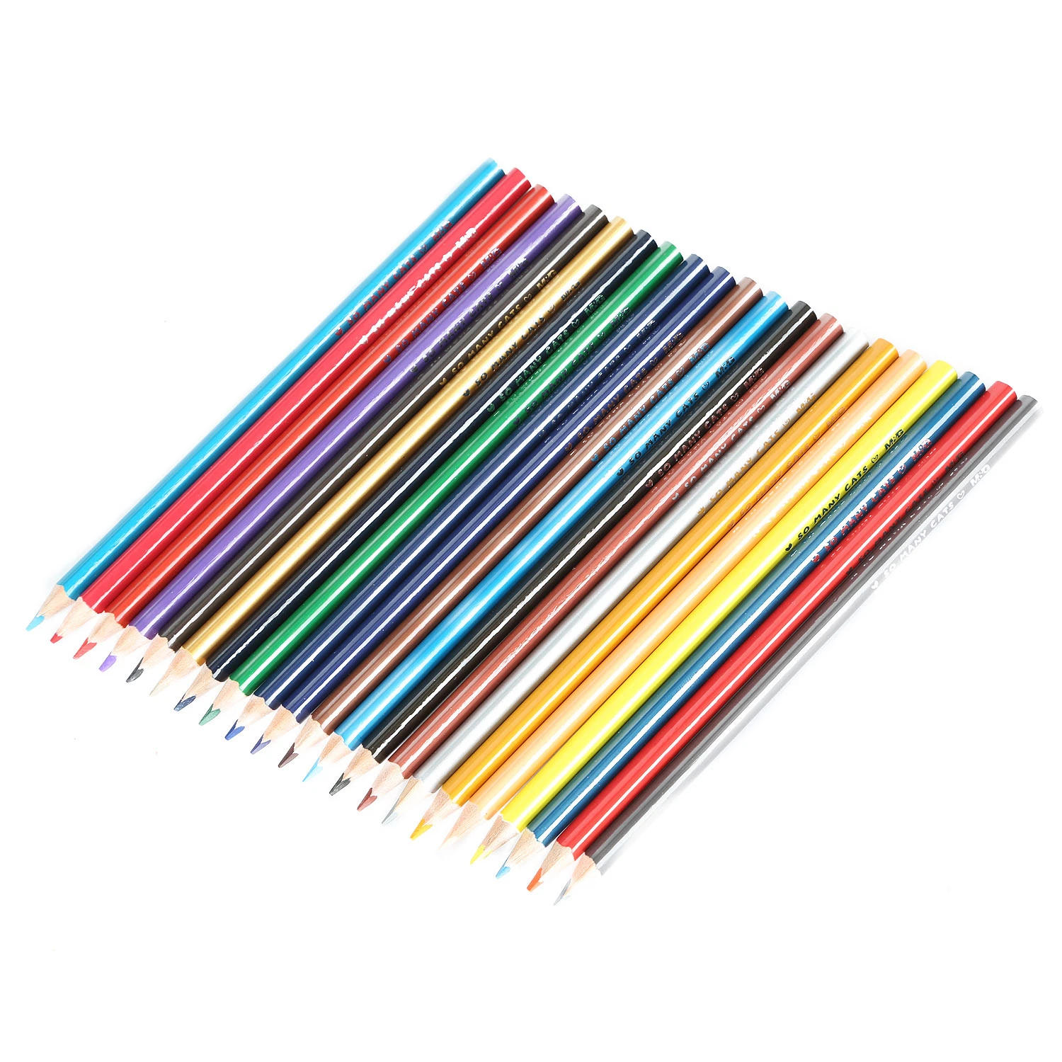 Drawing Pencil Break-Resistant Wooden Triangle Colored Pencil