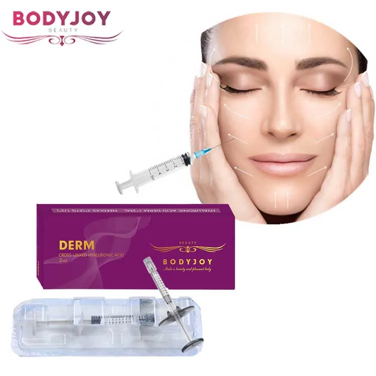 Fabricación Dermal Injectable Lip Fillers 1ml ácido Hialurónico para el Relleno de inyección de cara