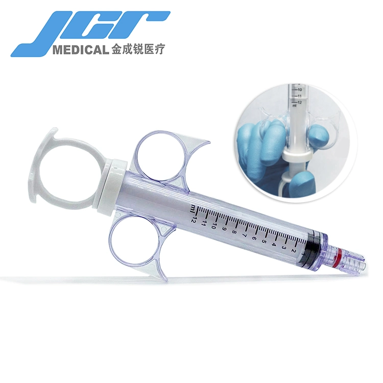 Medical Selling Disposable Ring Handle Injection Syringe