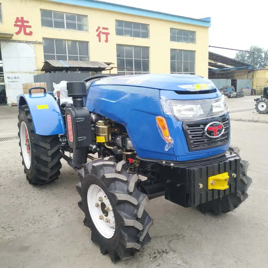 Novo projetado preço barato 30HP-50HP 4WD tractor agrícola, Jardim Trator com marcação, ISO