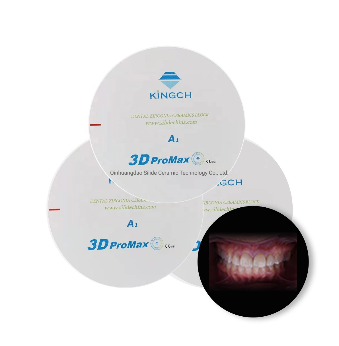 CE Certificated Dental Zirconia Pucks Zirconia Blanks for CAD Cam Milling System