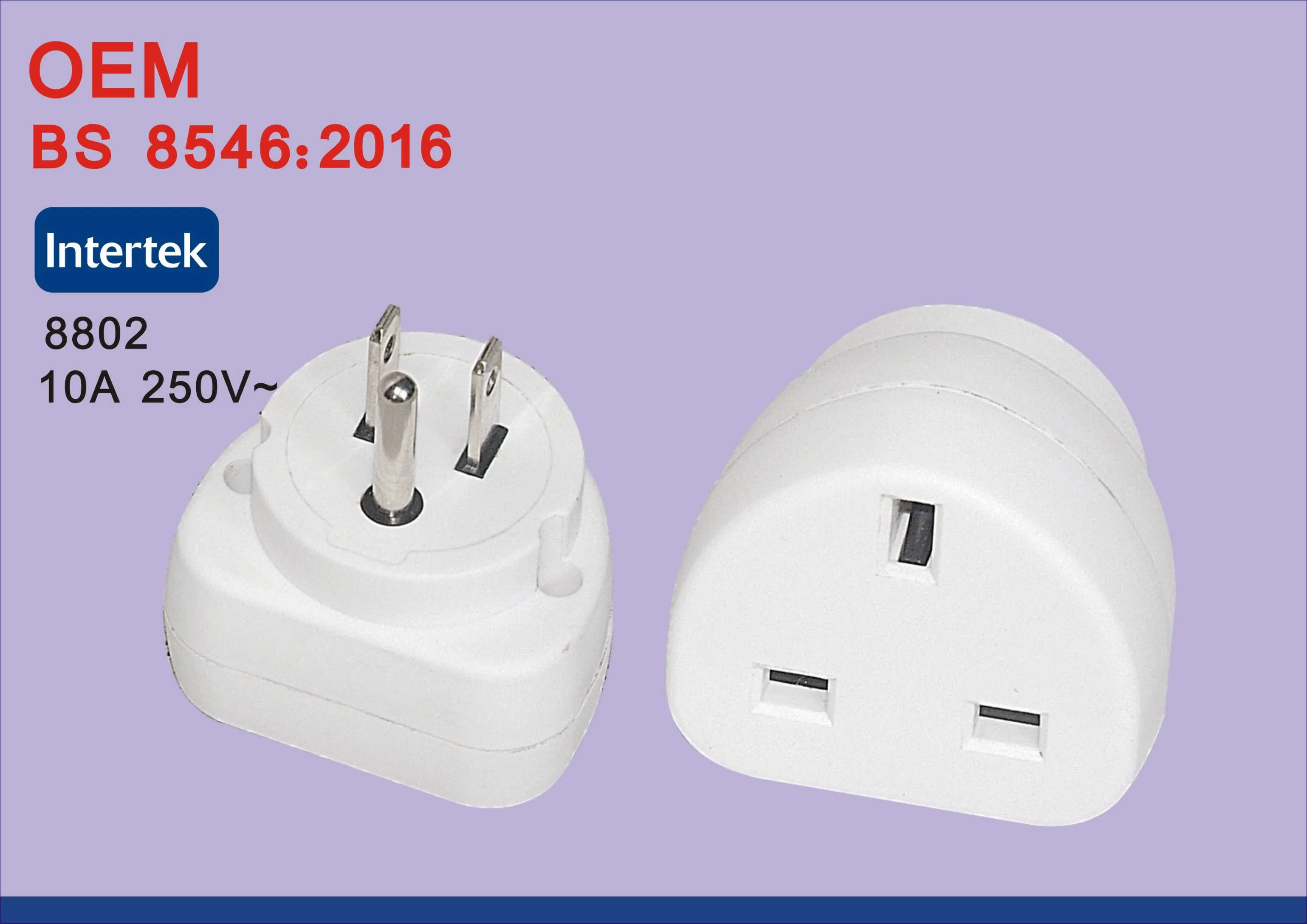 Grounding EU to UK Universal Travel Power Adapter