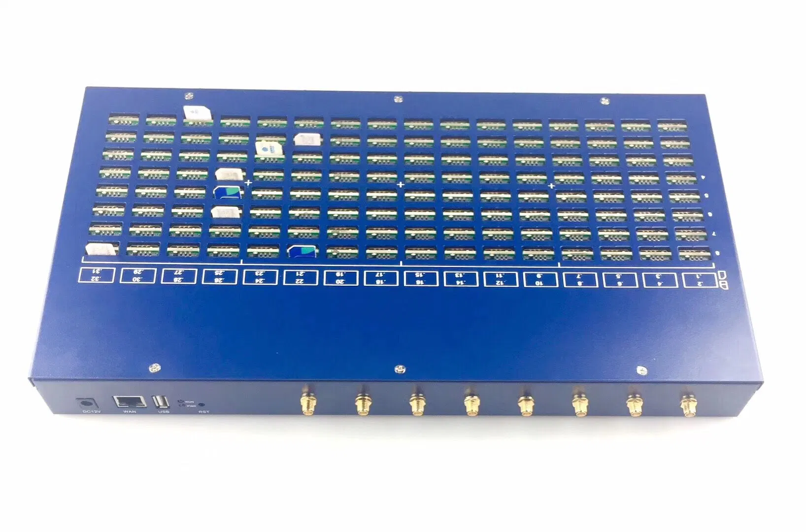 8 Ports 256 SIM Card 4G SMS Modem