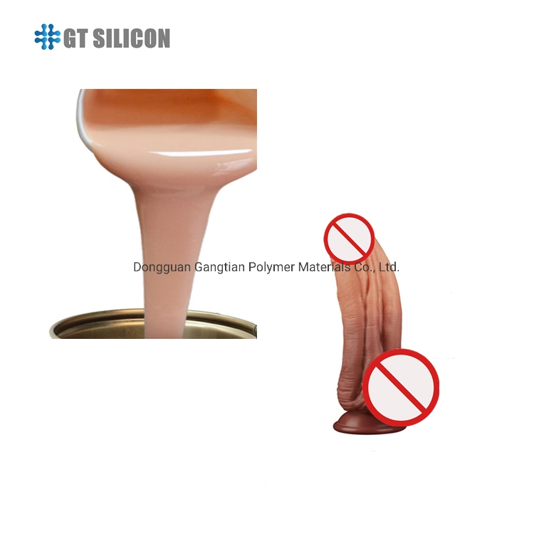 سليكون بلاتينيوم ناعم من المطاط سيليكون Dildo RTV-2 LSR Silicone المطاط السليكون السائل لصنع الندم للبينس الاصطناعي