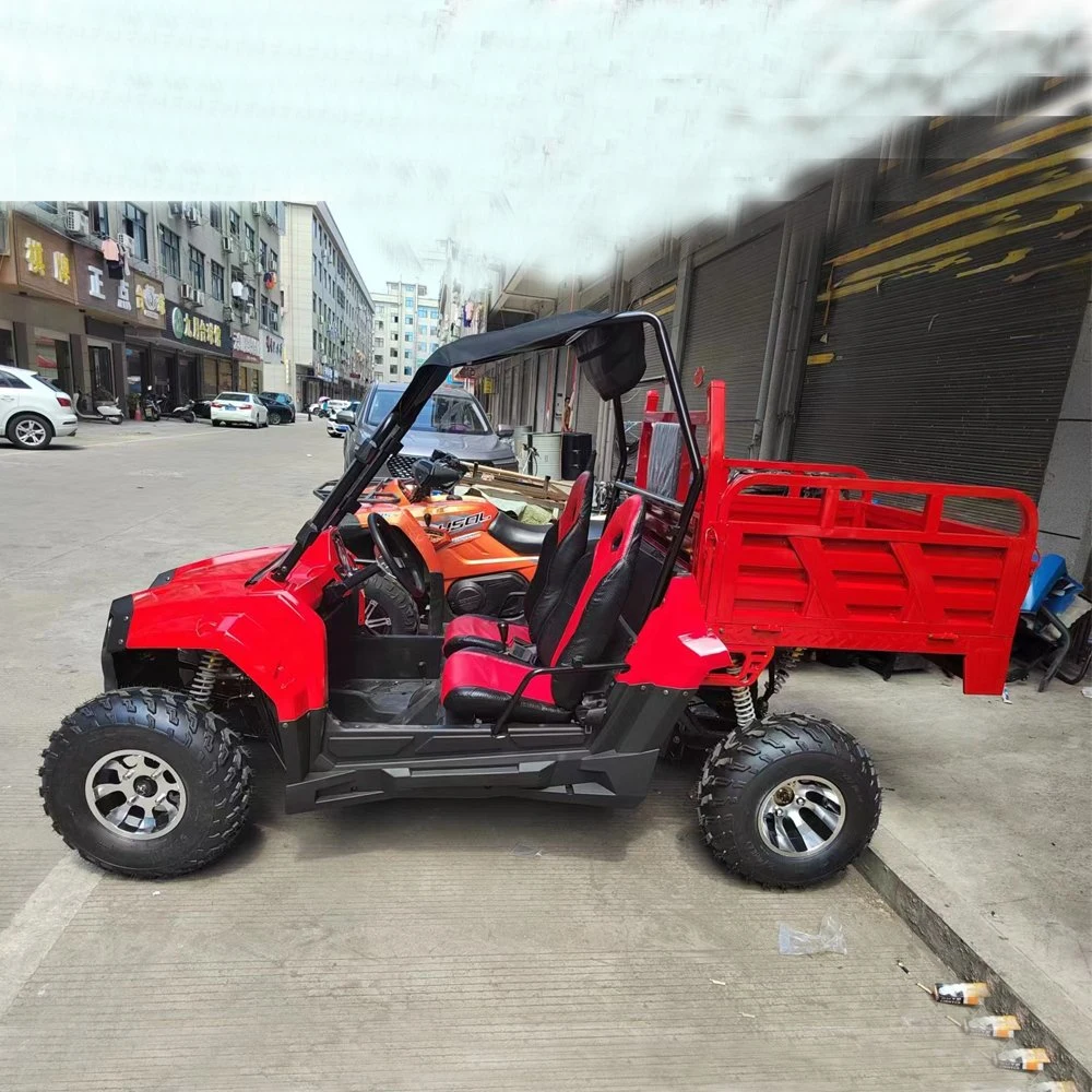 Cheap déplacement Commercial Cargo ATV adulte 4X2 Motocycle de camions de tricycle UTV