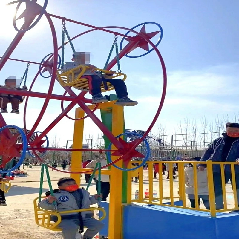 Productos al aire libre de diversiones Carnival Park Unpower Rides Juego Mini sin energía Noria de kiddie