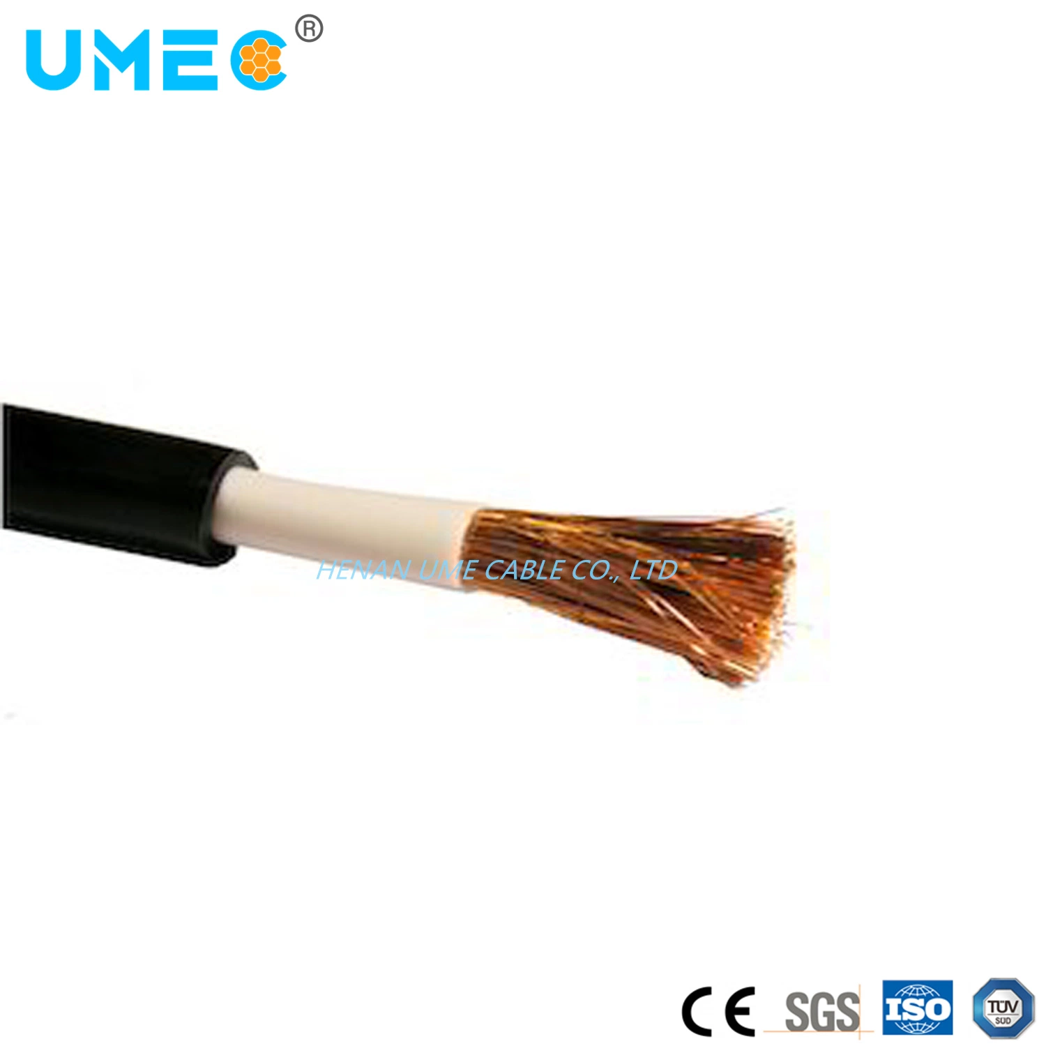 China Professional Flexible Jointer Aluminum Alloy or Copper Conductor Rubber Welding Cable