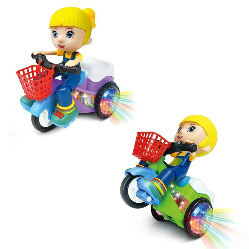 Niños Juguetes Tricycle eléctrico Chica Autos batería de juguete operado Coche