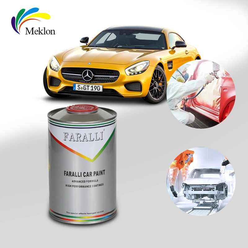 La pintura de automóviles Meklon Venta caliente barniz claro comienzo Clear Coat Alquiler de acabar la pintura para autos