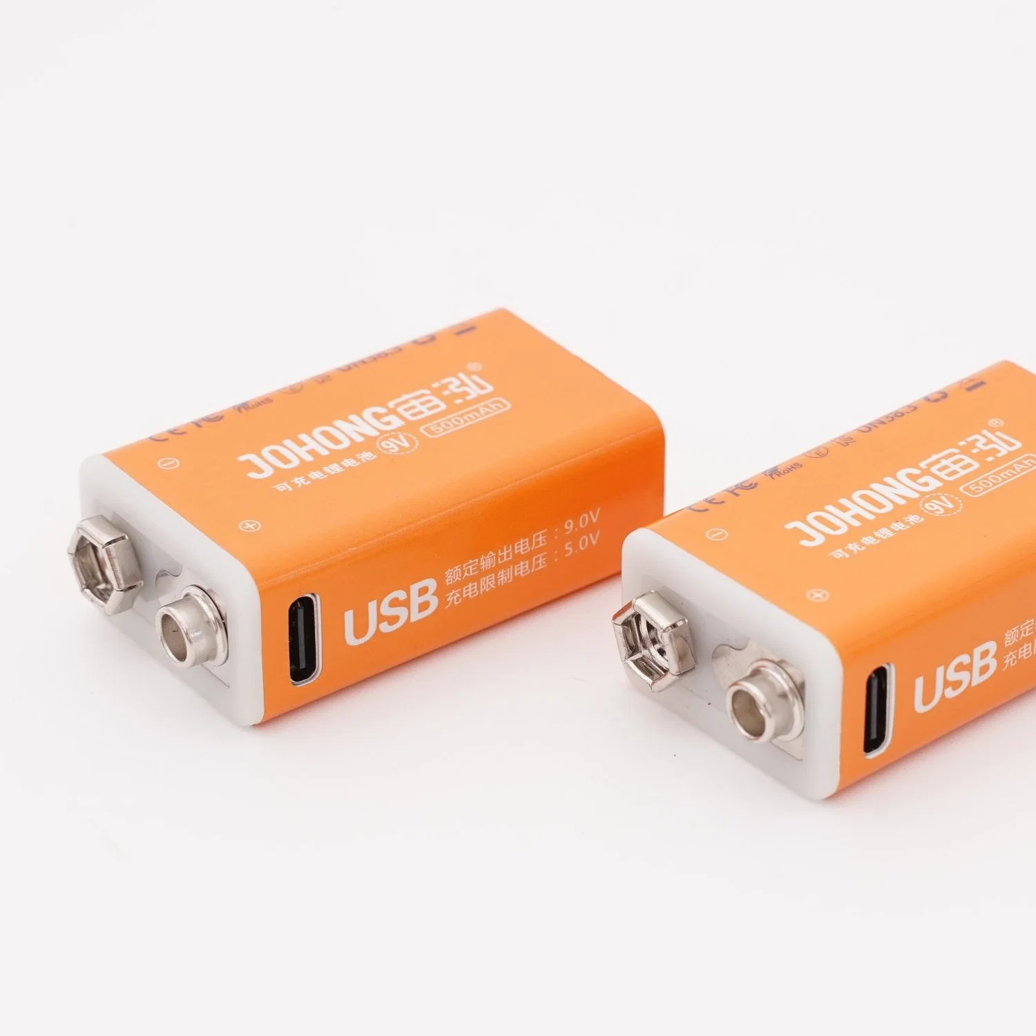 China Akku-Lieferant wiederaufladbare Lithium 9V USB-Batterien