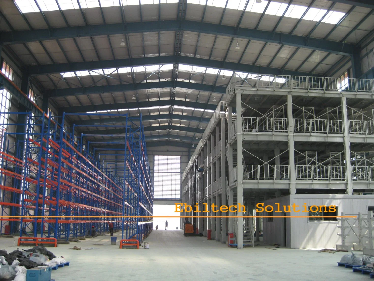 China Ss400 Steel Structure Ce Mezzanine Rack