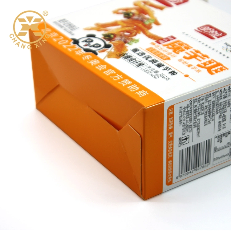 Custom Print Folding Carton Box Design Your Own Packaging Snack Sachets Packaging Paper Box