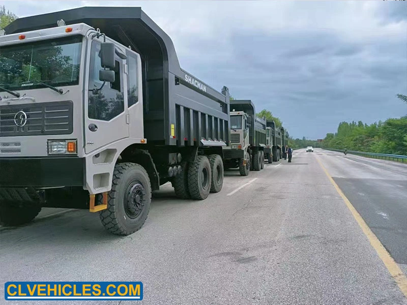 Shacman 10 Wheels Wide Body 80 Tons Mining Tipper Truck