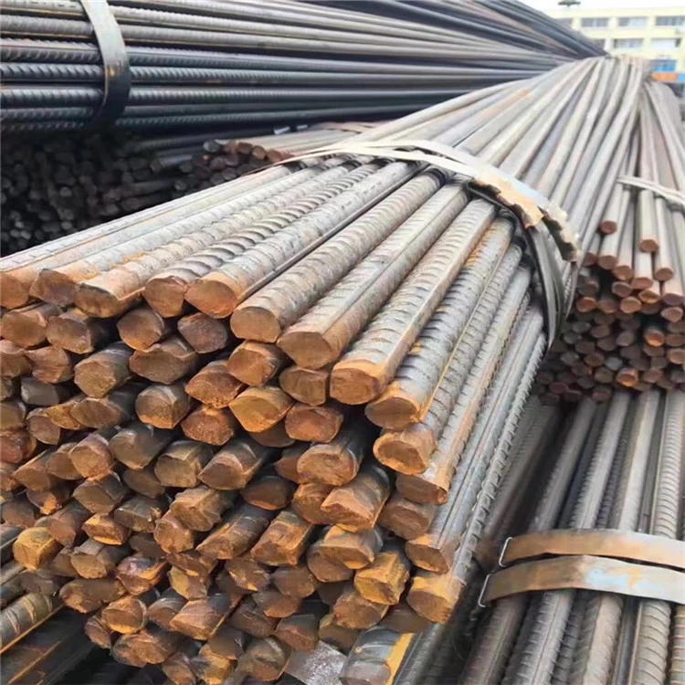 Rebar HRB400 HRB500 8mm 10mm 12mm 14mm 16mm Cement Iron Bar Deformation Steel Bar Structure Steel Bar Deformation Steel Rebar Price