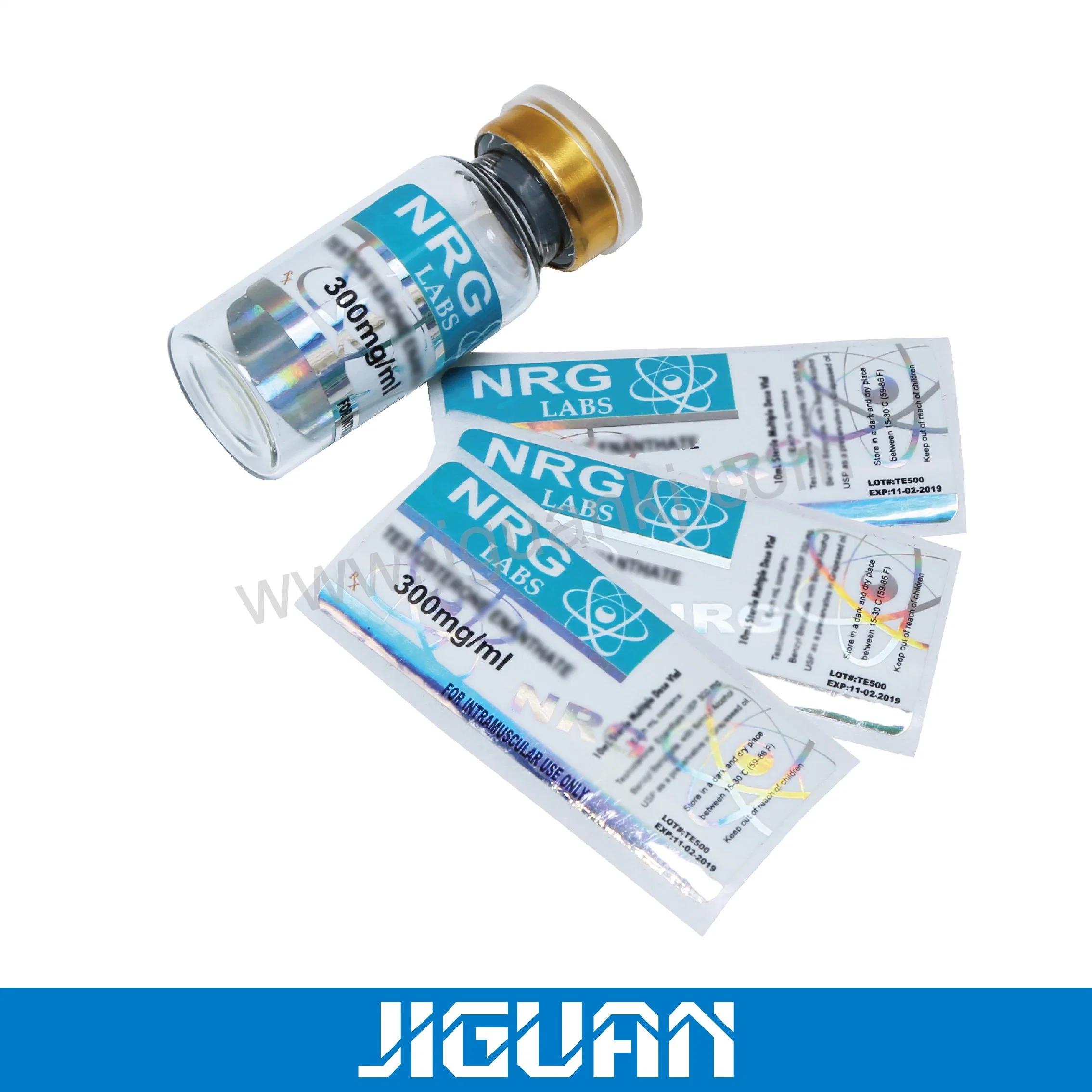 Vitamin C Serum Private Hologram 10ml Vial Labels