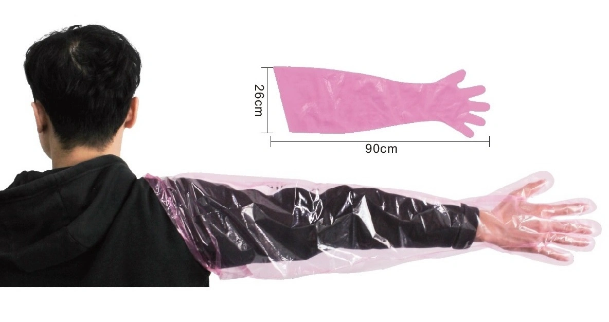 Veterinary Low Price Long Arm Glove for Bovine Rectal Examination From China