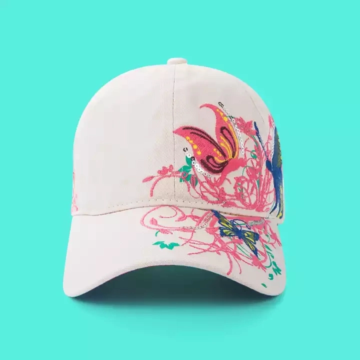 Comercio al por mayor moda Flor MOQ 6 Panel otro Diseñador 3D Deporte Caps Logotipo bordado personalizado Gorros Snapback camionero Hat