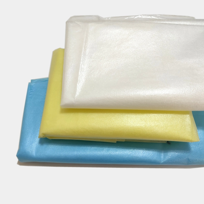 China Supply Manufacturer Disposable Isolation Gown Material