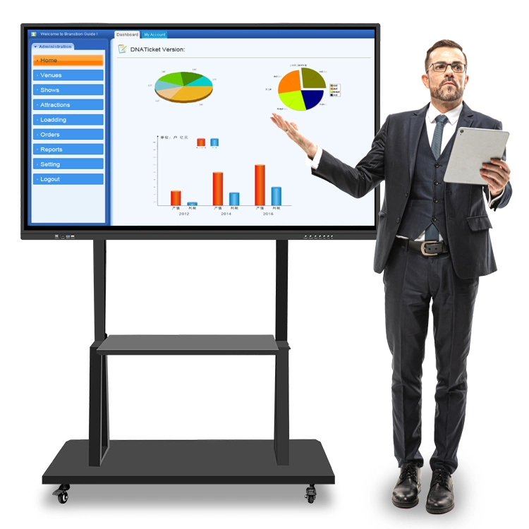 86 Inch Windows 10 Video Conference Whiteboard