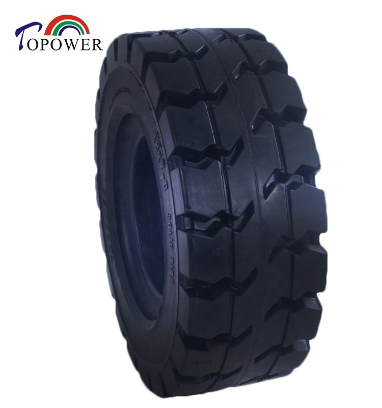 Carro pneumático 18x7-8 Pneu de borracha de pneus sólidos18X7-8 Pneu Industrial para Serviço Pesado