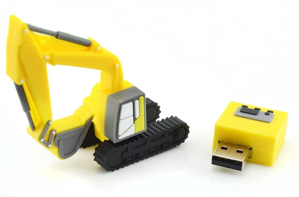 Custom PVC Crane USB Truck USB Flash Drive with Logo