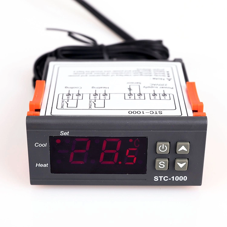 Incubator Temperature Controller Stc-1000 Digital Temperature Controller Thermostat