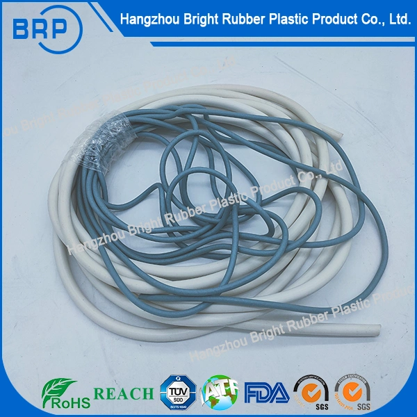 Solid Any Size Round Silicone Rubber Cord