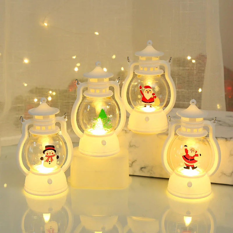 Christmas Decorations for Home Lantern LED New Year Gift