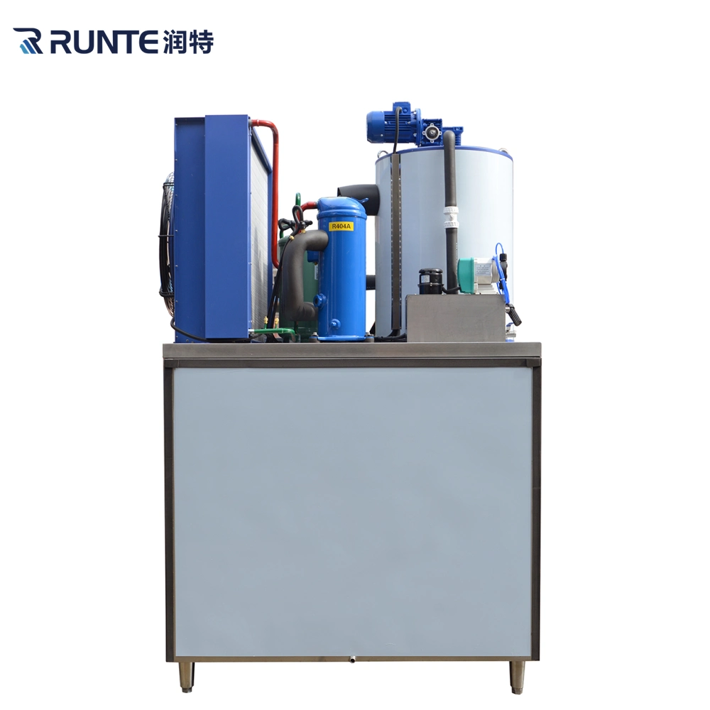 Runte High quality/High cost performance  Long Warranty Energy Saving Intelligent Flake Ice Making Machine 1 Ton