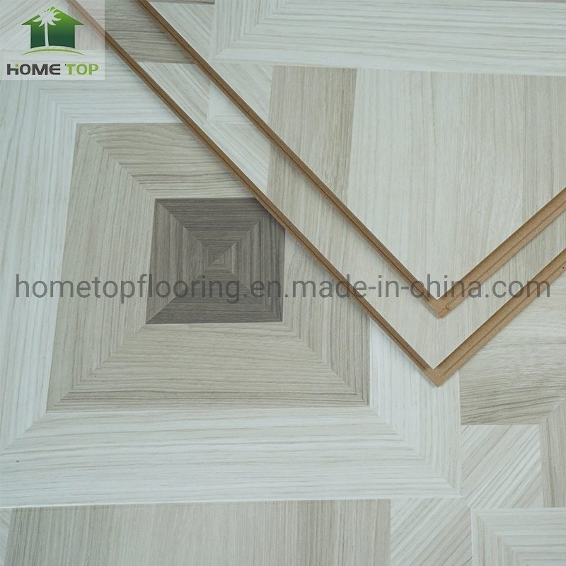 Laminate Flooring for Residential and Commercial Class 32 AC4 Grey Color Laminate Flooring 7mm Waterproof Laminate Parquet Flooring