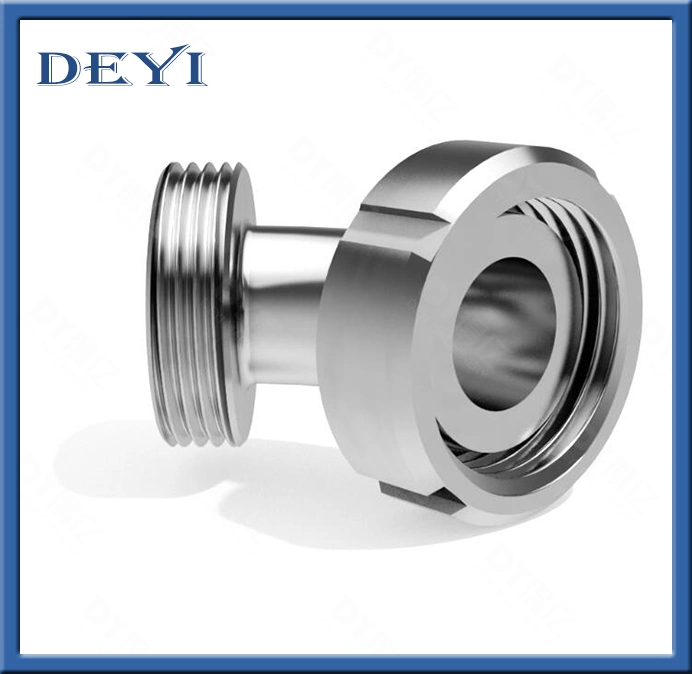 Stainless Steel Sanitary Female-Male Threaded Elbow (DY-E011)