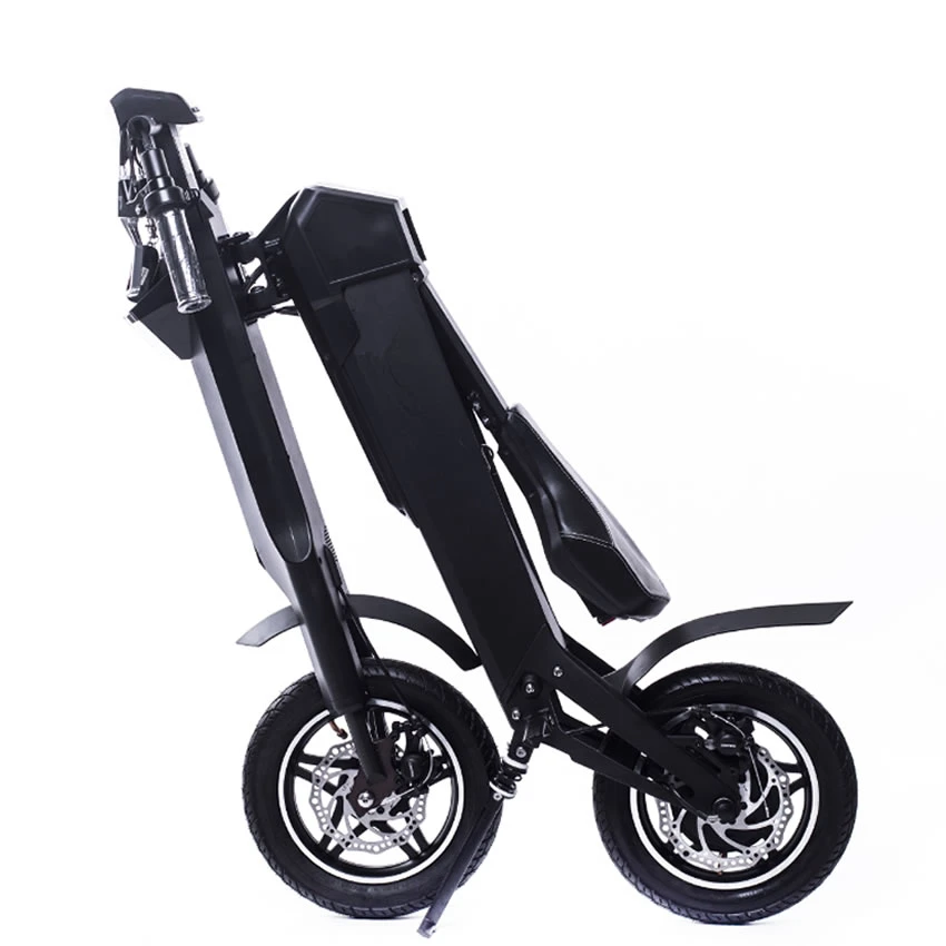 Ce Certified 12 Inch Electric Folding Bike, 250W Automatic Folding Ebike