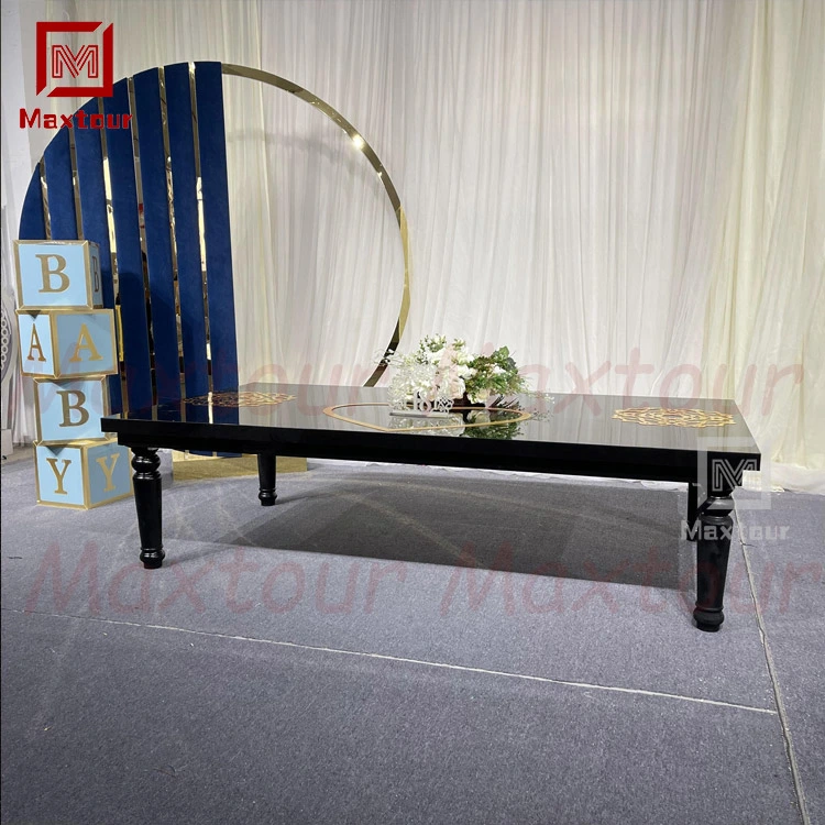 Luxury Kids Children Plastic and Acrylic Party Dining Table