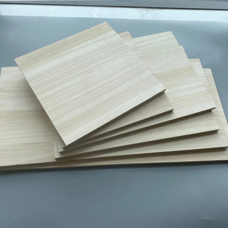 Natural Wood Plank New Hot Sale Popular High quality/High cost performance  Paulownia Kiri Wood