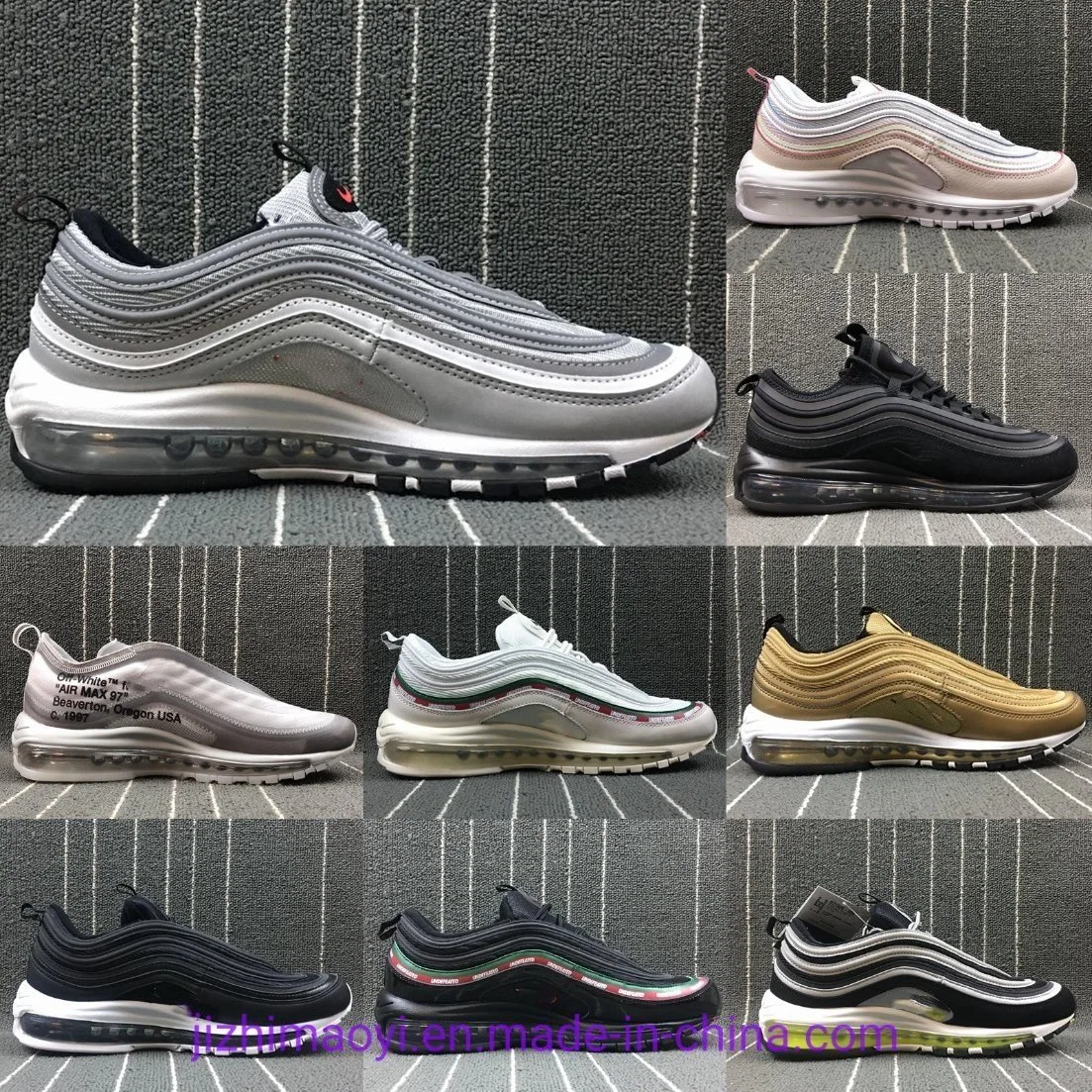 Atacado Air Vapormax Flyknit Tênis Air Vapor Max Force 1 Sneakers China Putian Shoes.