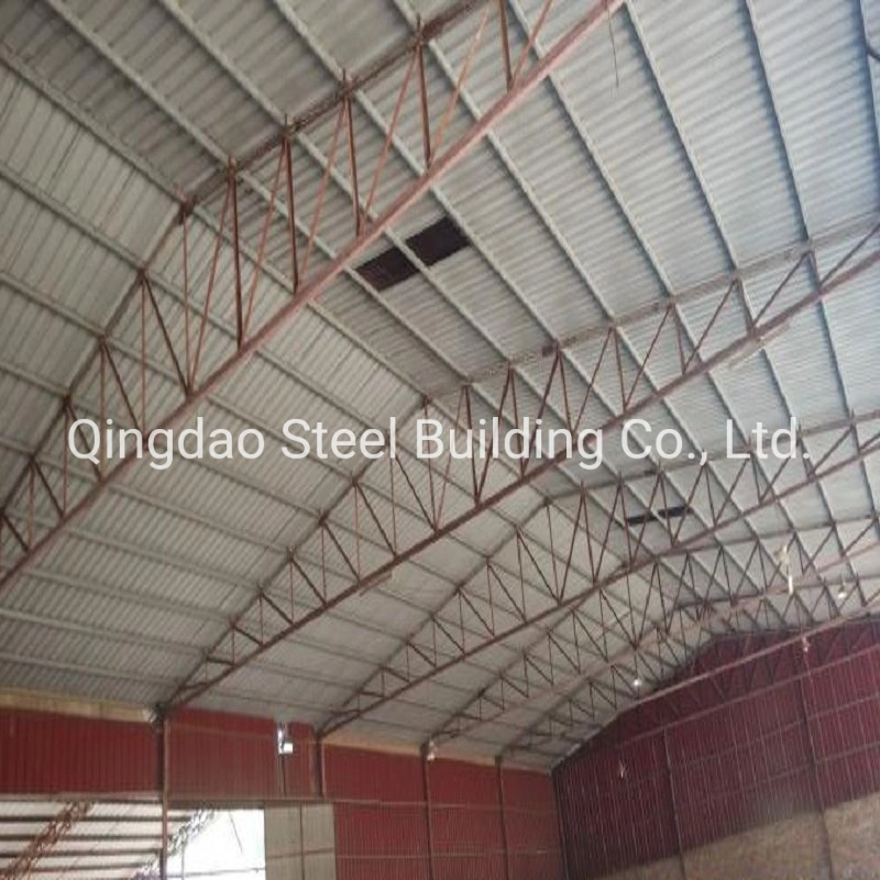 Low Cost Steel Truss Prefabricated Steel Structure Building for Indoor Sports Hall, Football Stadium, Badminton Tennis Court Basketball Gym