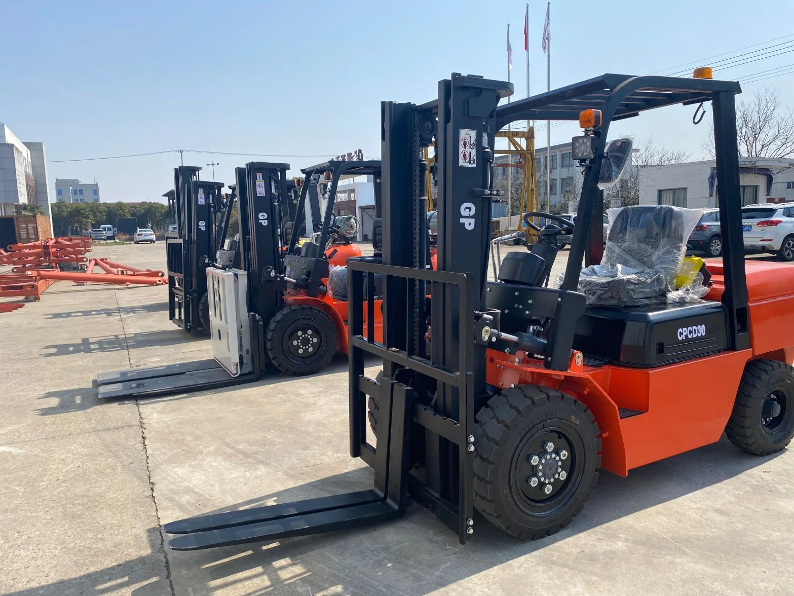 Hot Sale 3 Ton Diesel Powered Forklift Truck (CPCD30)