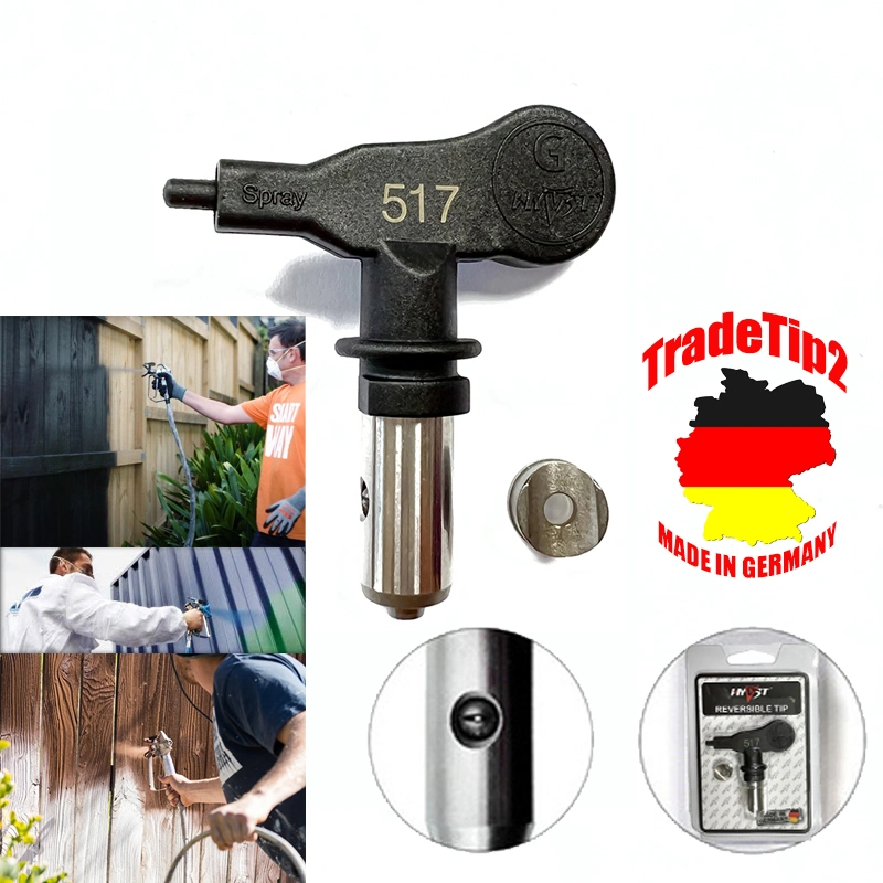 High Quality Reversible Universal Tip for Airless Paint Sprayer, Tip Core Made in Germany Tt2 Series