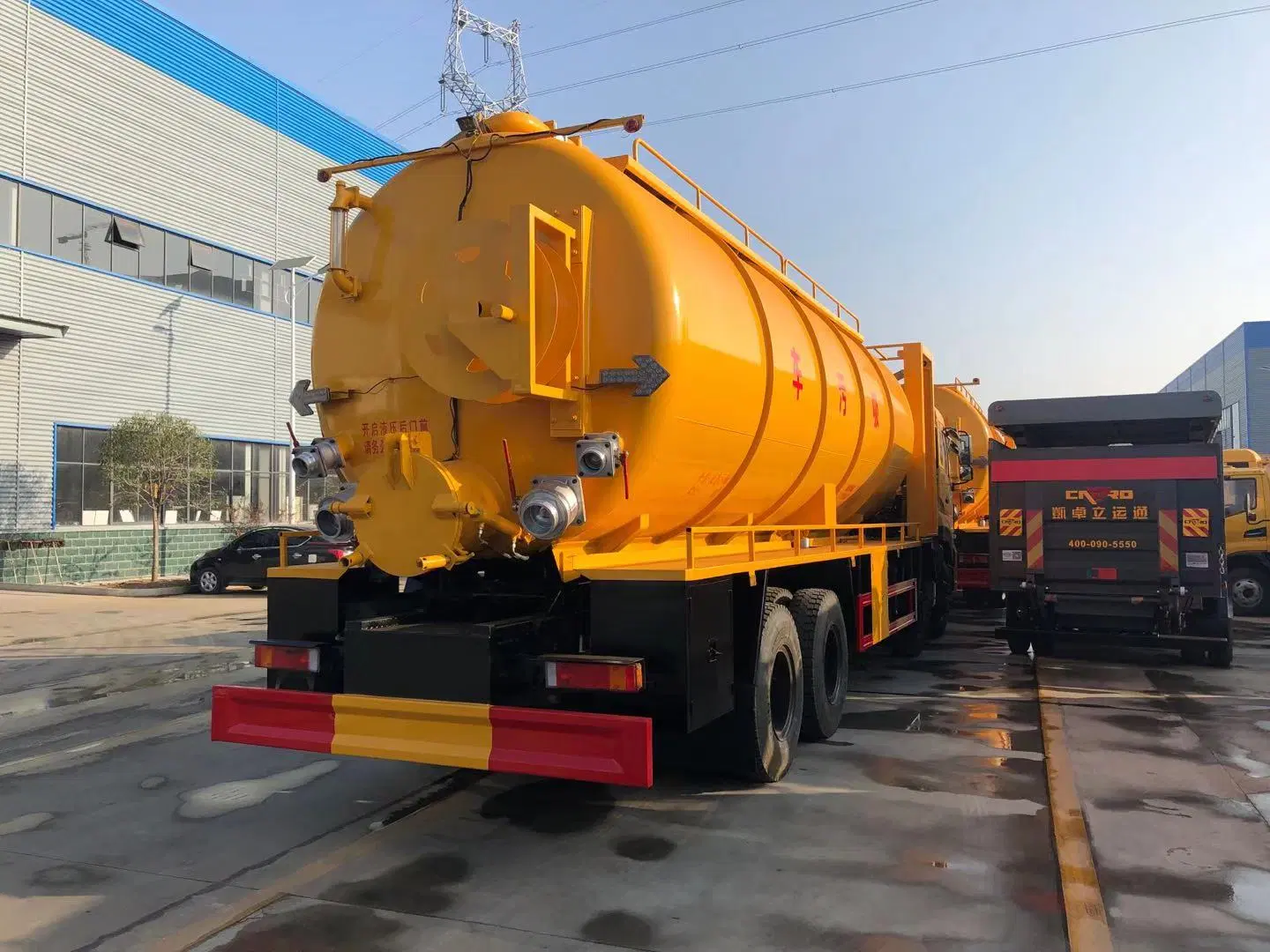 Dongfeng 35m3/35000litres Heavy Duty Vacuum Tank Sewage Suction Truck Sewager Truck