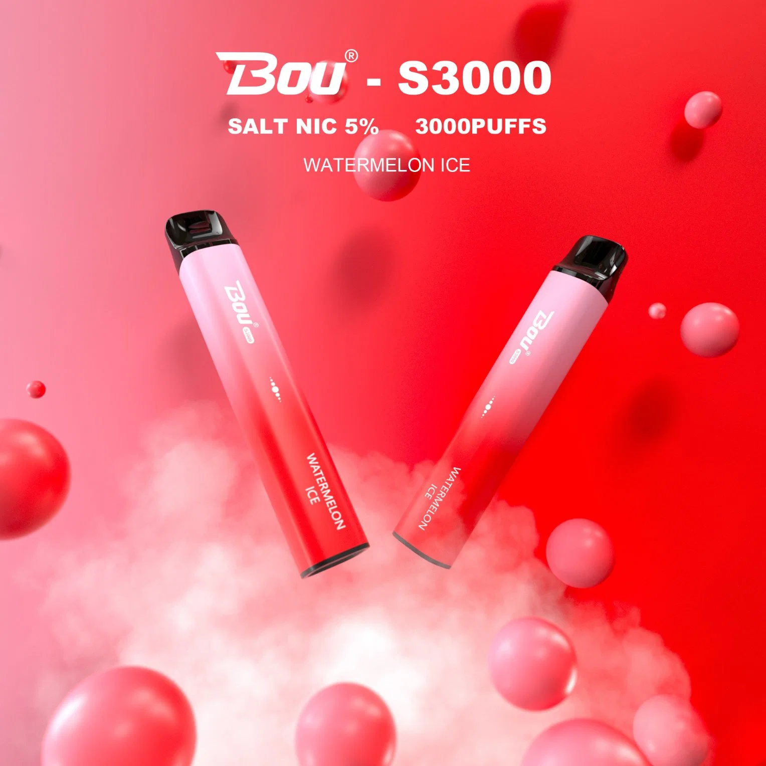 Bou 3000puffs Disposable/Chargeable Vape 2% 5% Nicotine 8ml Ejuice Hot Selling in Dubai