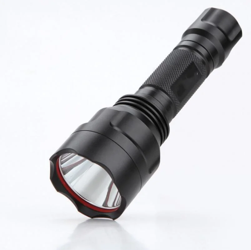 Green LED Aluminum Light Home Outdoor Camping Hunting Tactical Flashlight