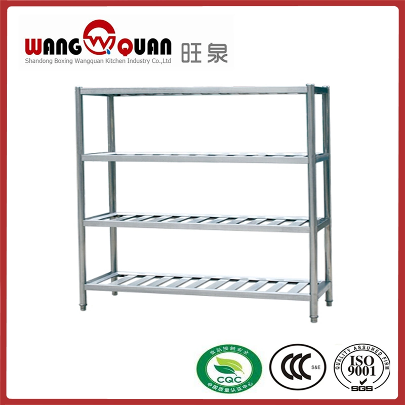 Factory Price Stainless Steel Display Storage Rack Kitchen Warehouse Steel Shelf