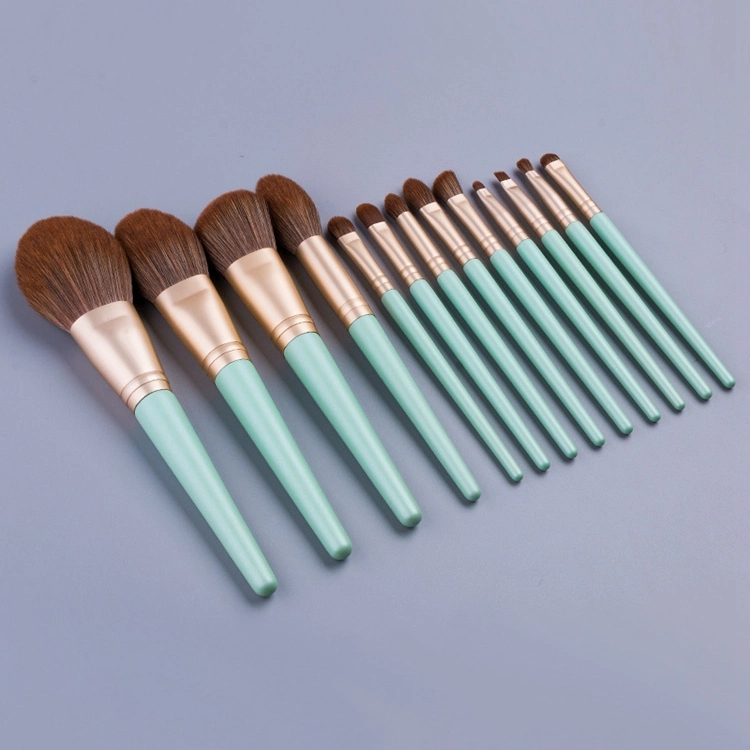 2019 Hot Selling Private Label 13PCS Beauty Cosmetics Makeup Brush Set Brochas Maquillaje