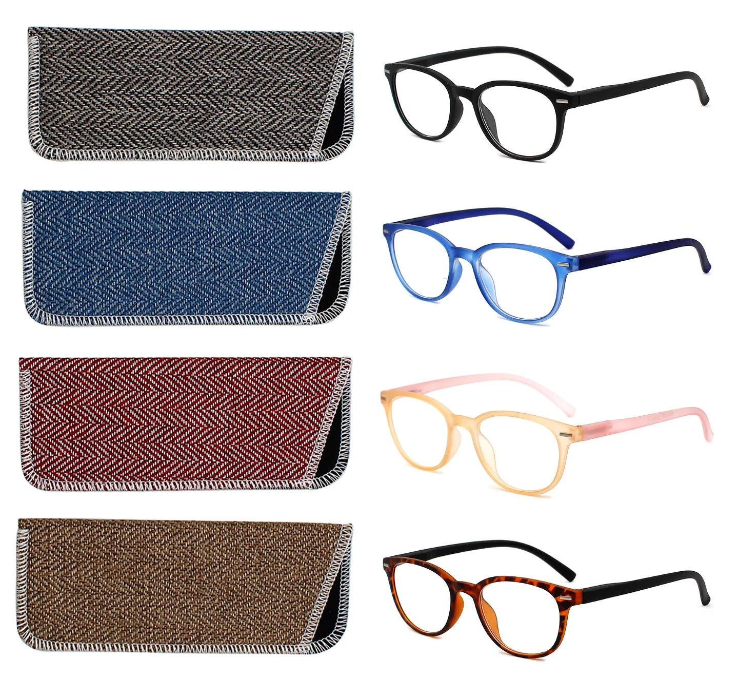 Fashion Plastic Reading Glasses (WRP508347)