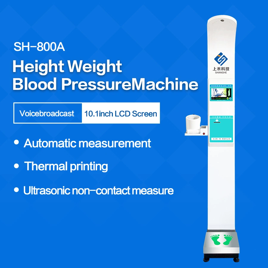 500kg Weight Height BMI Test Machine Blood Pressure Monitor