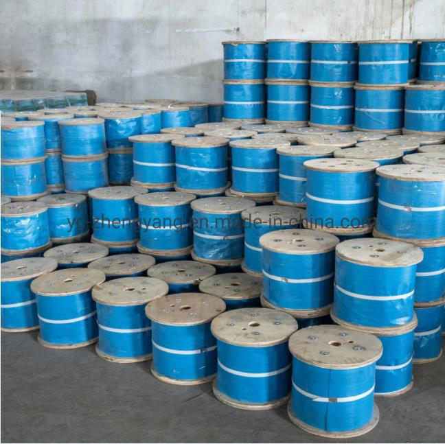 Черный провод Non-Roating веревки тонкий слой масла сделаны в Китае