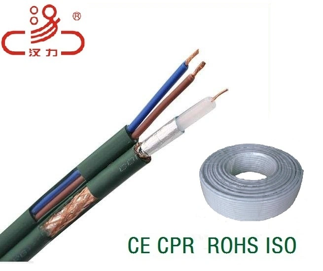 RG6 RG59 de alta calidad de vídeo CCTV cable RG11 Cable coaxial RG59