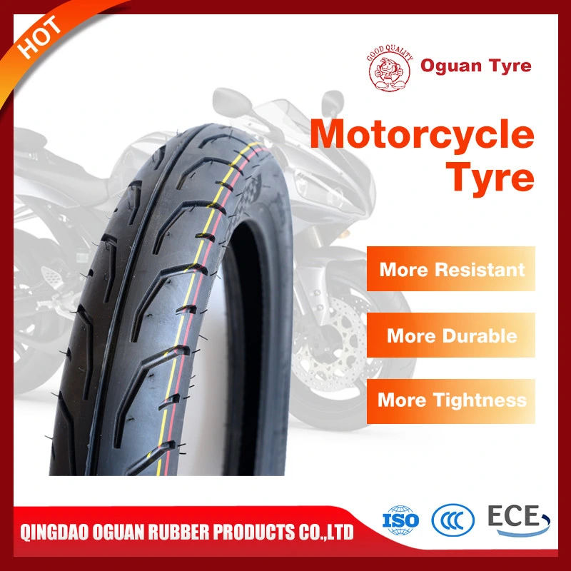 High Natural Rubber Percent Oguan Motorcycle Tyres and Tire (90/80-14) with Cheap Price