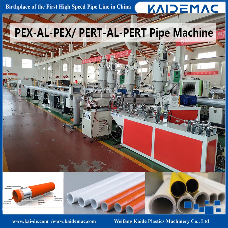 Al-Plastics Overlapped Welding Pex-Al-Pex Pipe Production Line