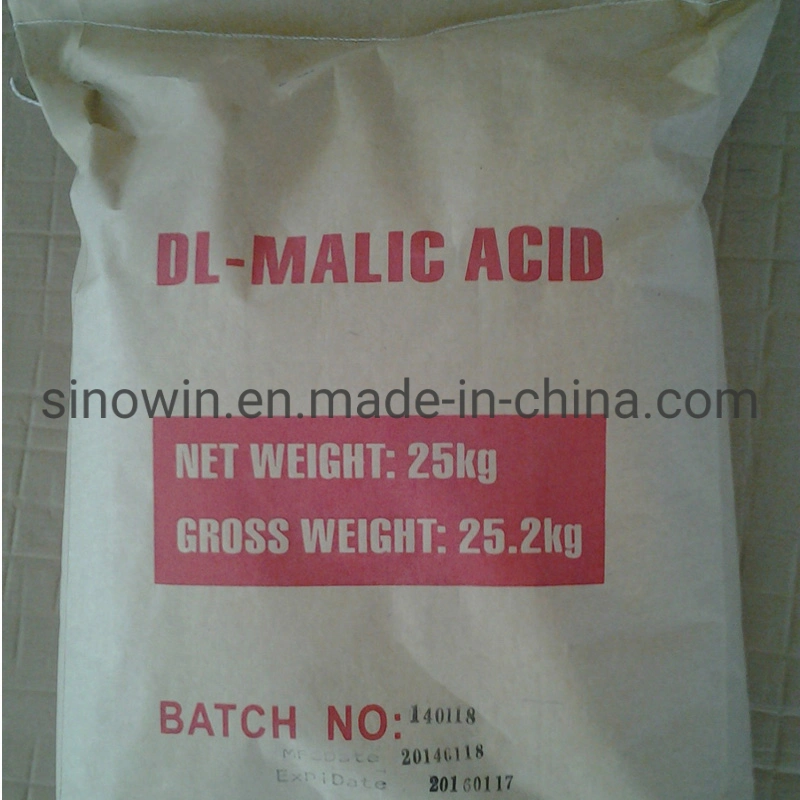 Natural Organic Food Additives Manufacturer Dl Malic Acid L Malic Acid